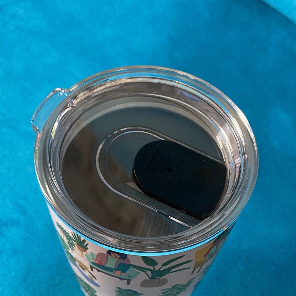 Plant Lover Illustrated Stainless Tumbler - Lt. pink - Picture 3 of 4